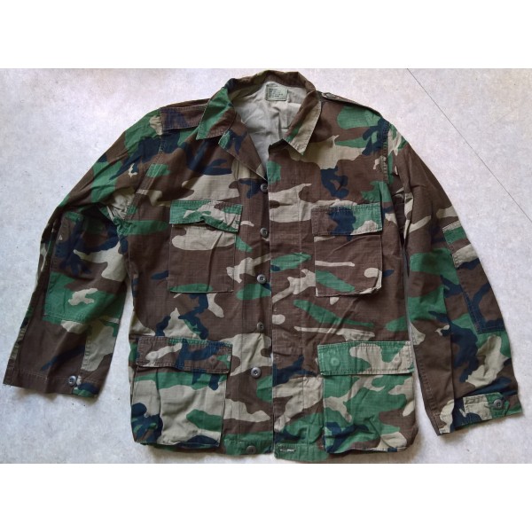Veste treillis US Woodland