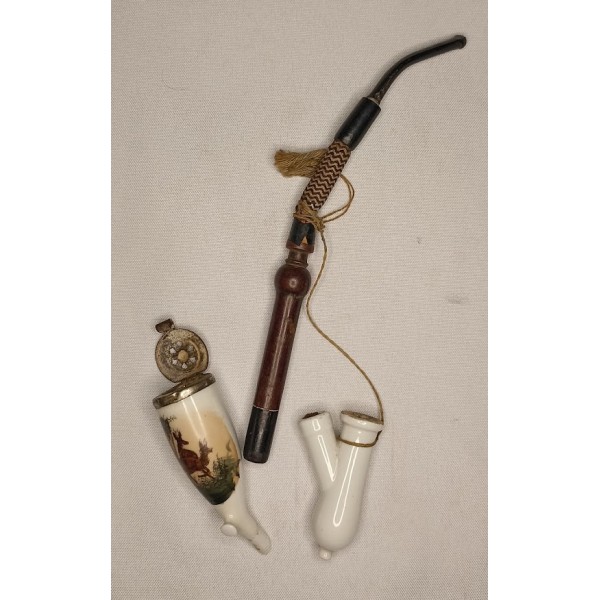 Pipe porcelaine Allemande Prusse foyer 14/18 WW1