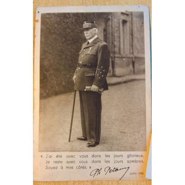 Lot Maréchal Pétain WW2