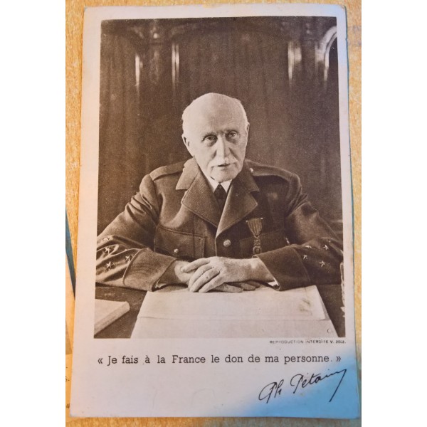 Lot Maréchal Pétain WW2