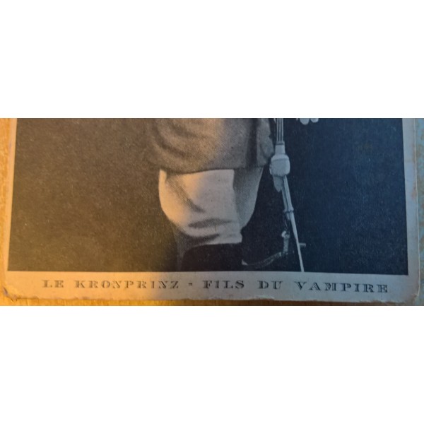 Carte postale Kronprinz WW1