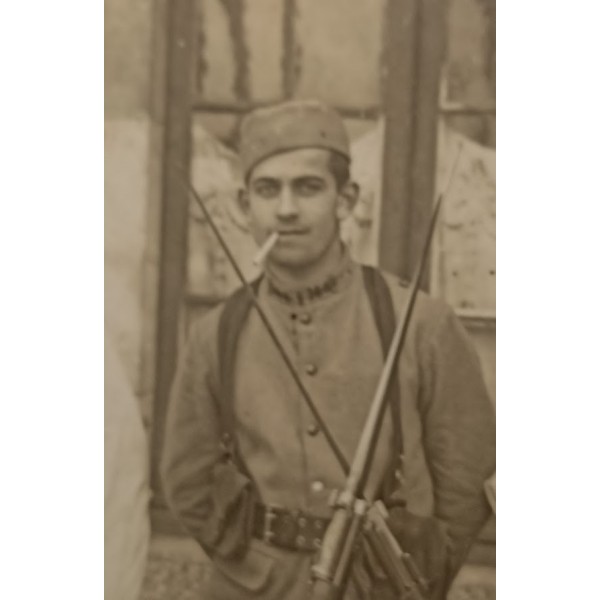 Souvenir Poilu du 144ème Régiment d'Infanterie guerre 14/18 campagne Maroc