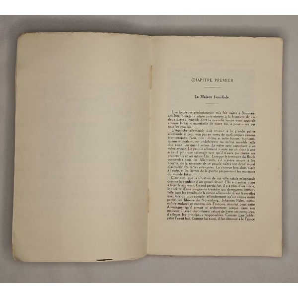 Livre Mein Kampf A.HITLER 1934 version française WW2