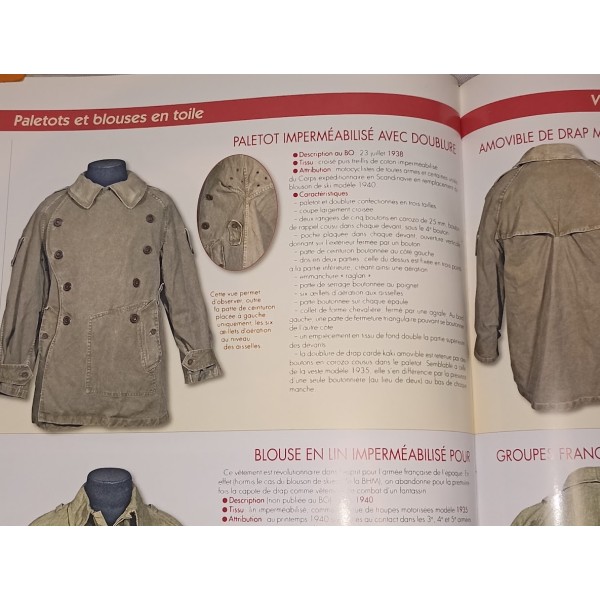 Paletot imperméabilisé modèle 1938 motocycliste