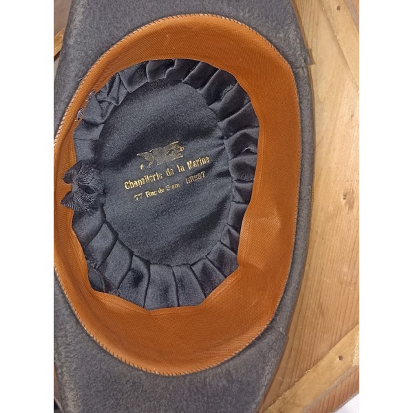 Bicorne Officier de Marine 3ème République en boite