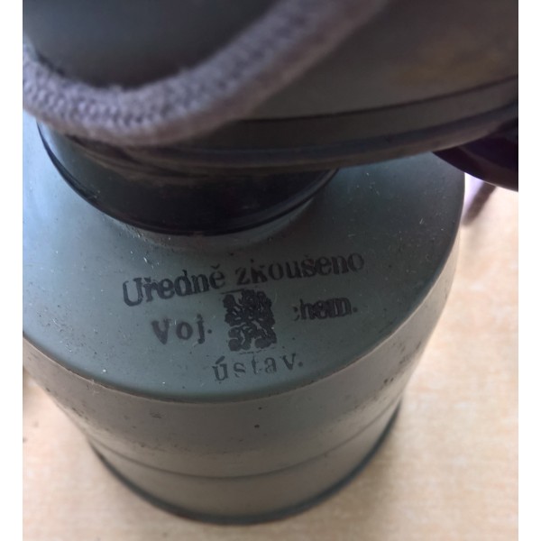 Masque à gaz Français DP défense passive WW2