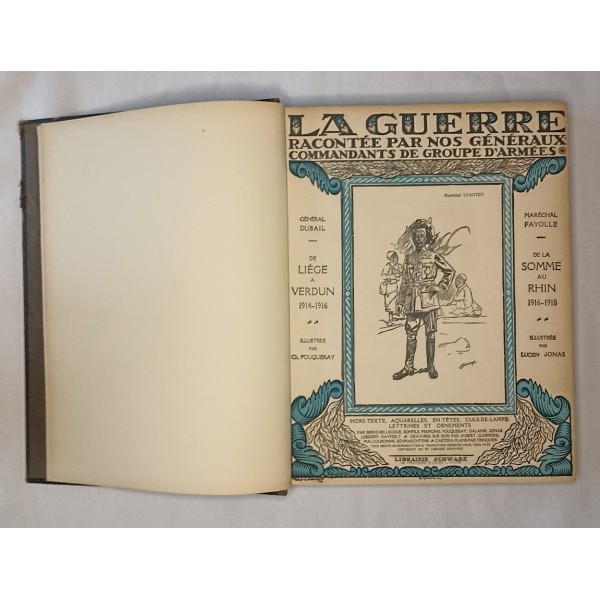La Guerre racontée par nos Généraux 14/18 tome III
