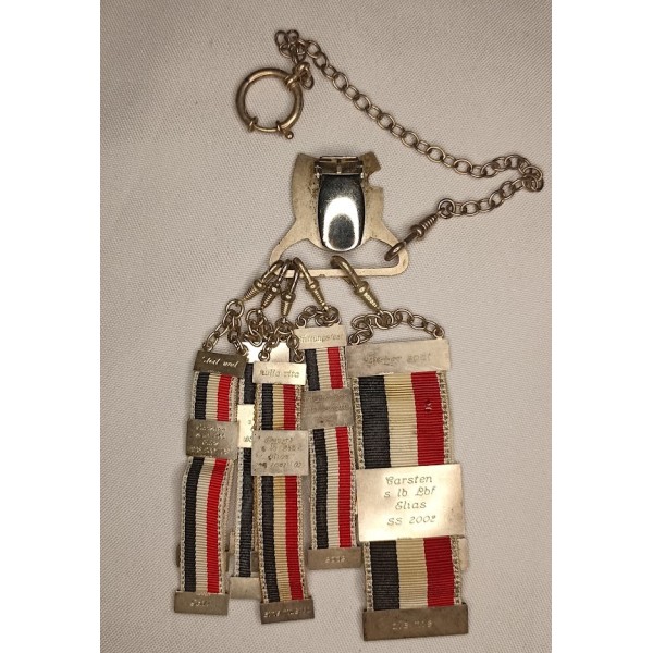 Décoration Zipfel étudiant Bavarois Prusse XXème