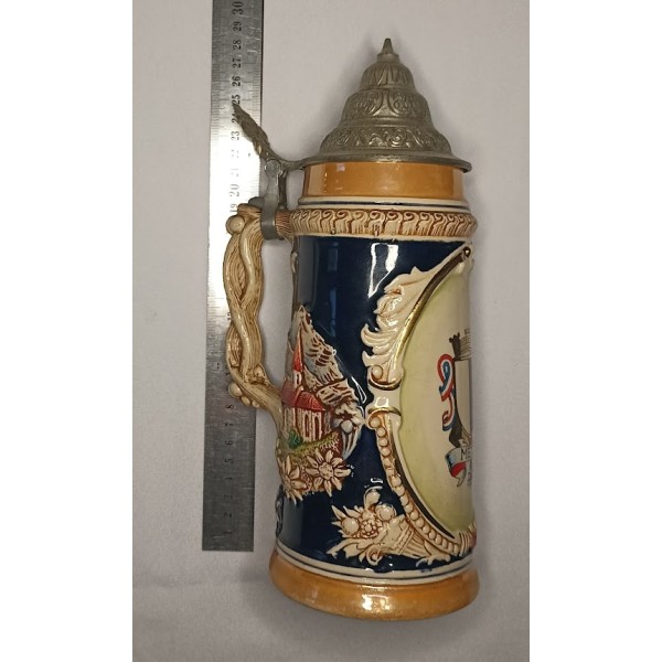 Grande choppe à bière METZ...