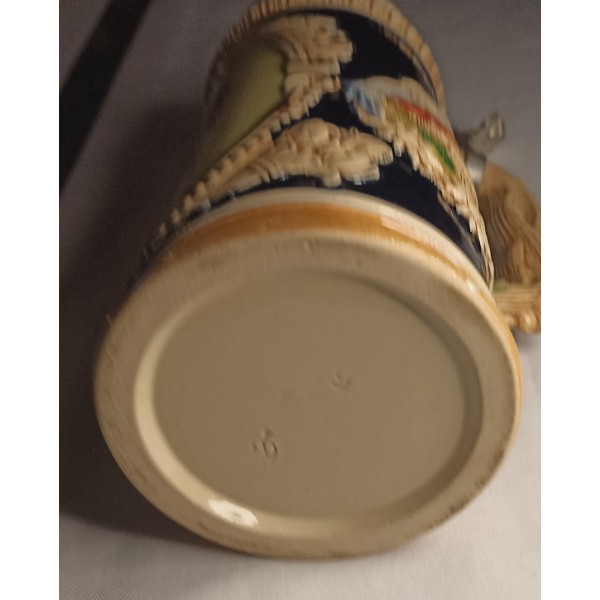 Grande choppe à bière METZ entre deux guerre 20/30