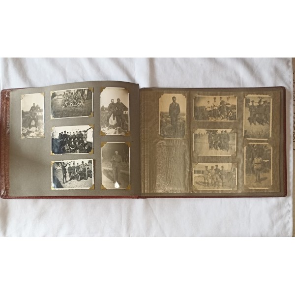 Album photos soldat 63ème RAA 1941/1943 campagne Maroc Libération Italie