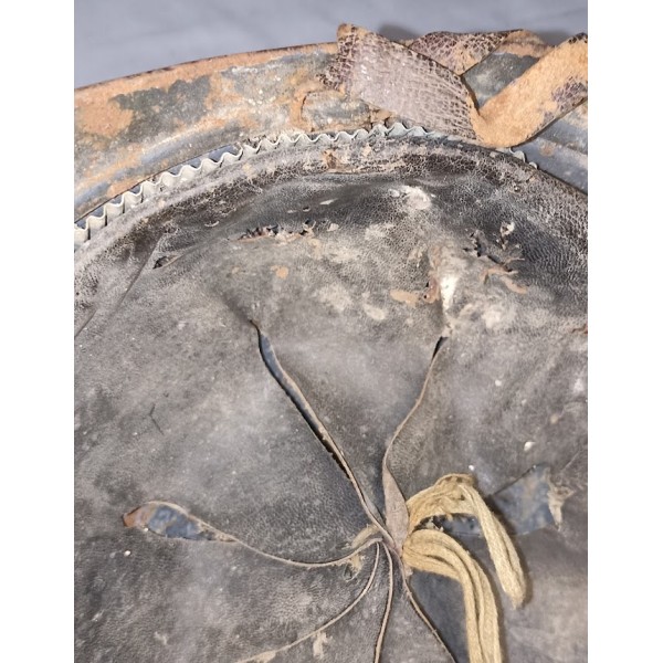 Casque Adrian 15 Infanterie Bleu Horizon Défilé de la victoire WW1