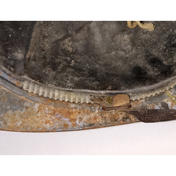 Casque Adrian 15 Infanterie Bleu Horizon Défilé de la victoire WW1