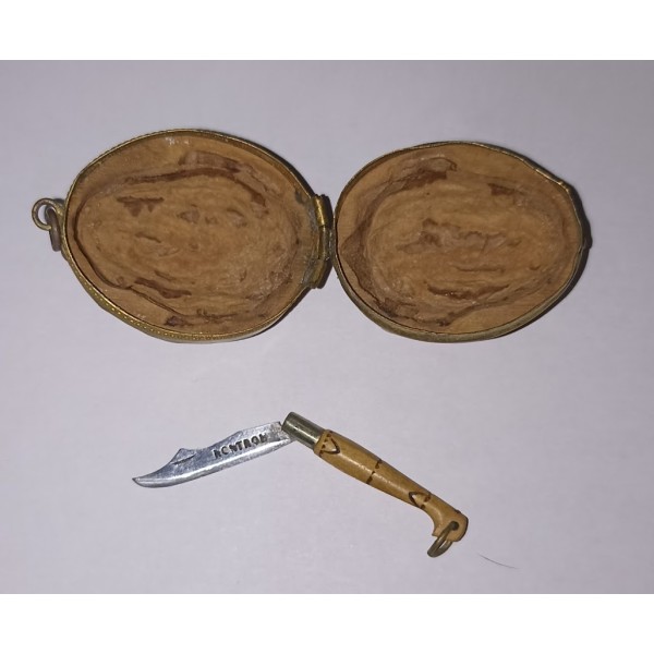 Rare ancien couteau noix de...