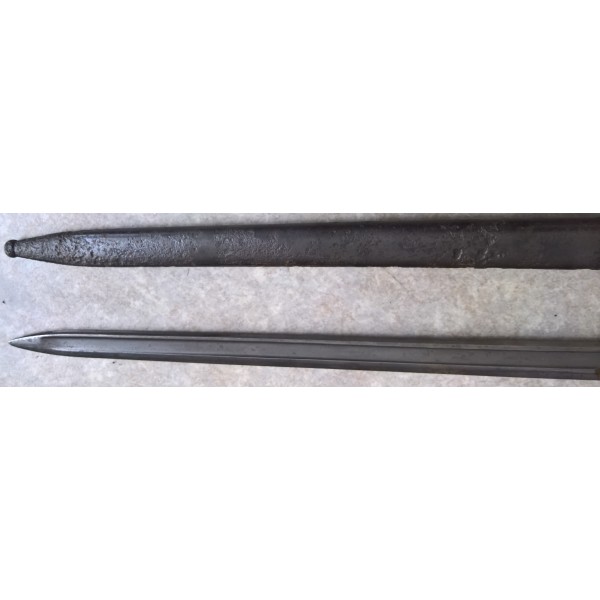 Baïonnette  mousqueton Berthier WW1