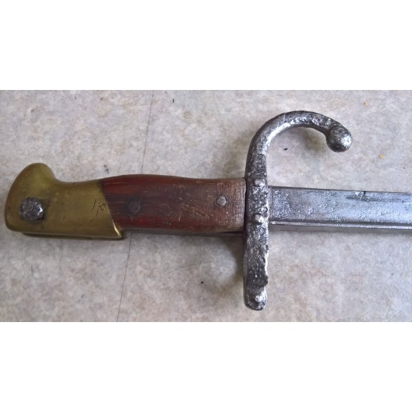 Baïonnette pour le fusil Gras modèle 1874
