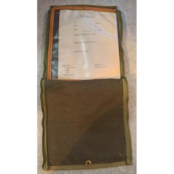 Porte-cartes Armée Française Guerre d' Algérie