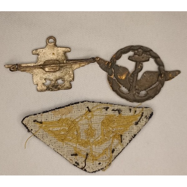 Insignes Aéronaval Porte Avions ARROMANCHES guerre Indochine