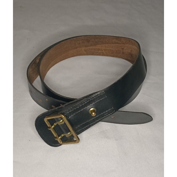 Ceinturon cuir noir Armée...