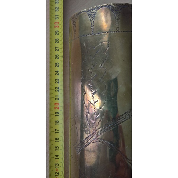 Douille gravée WW1 Anglaise