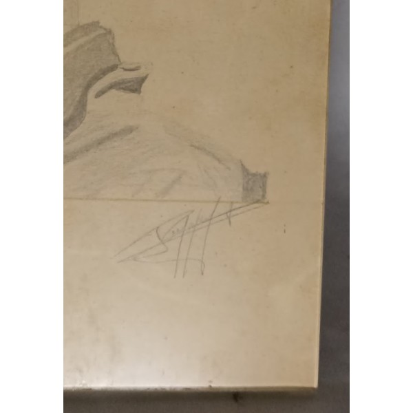 Dessin au crayon papier du...