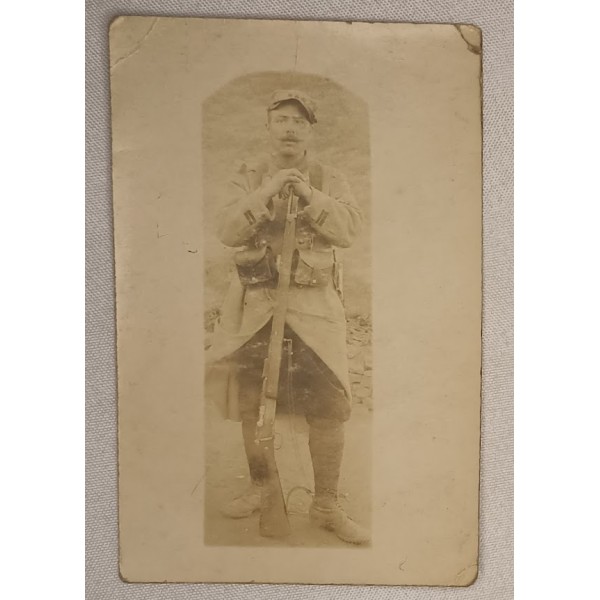 Carte photo soldat...