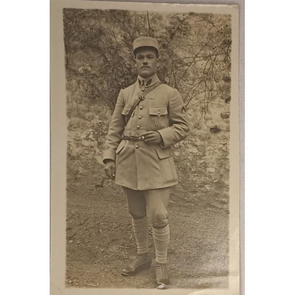 Carte photo soldat Gendarme...