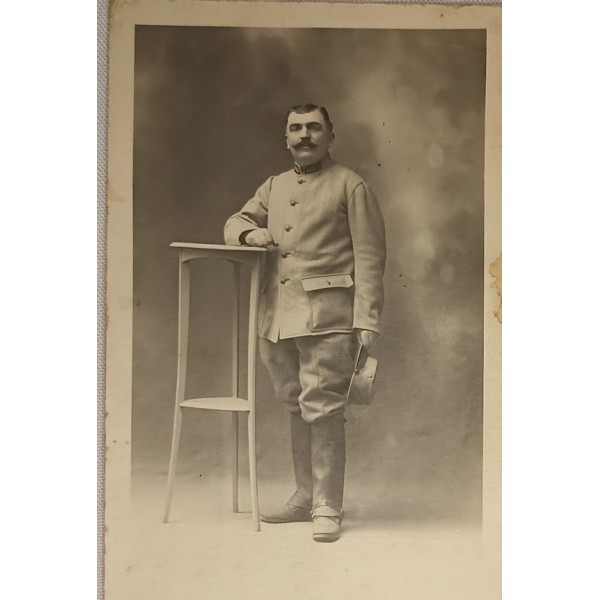 Carte photo soldat 112ème...