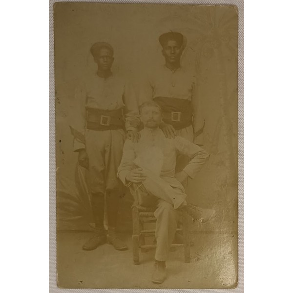 Carte photo soldat...