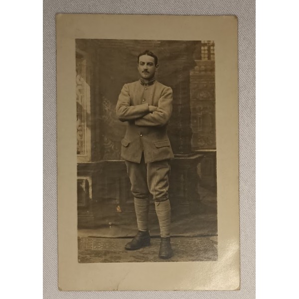 Carte photo soldat 37ème...