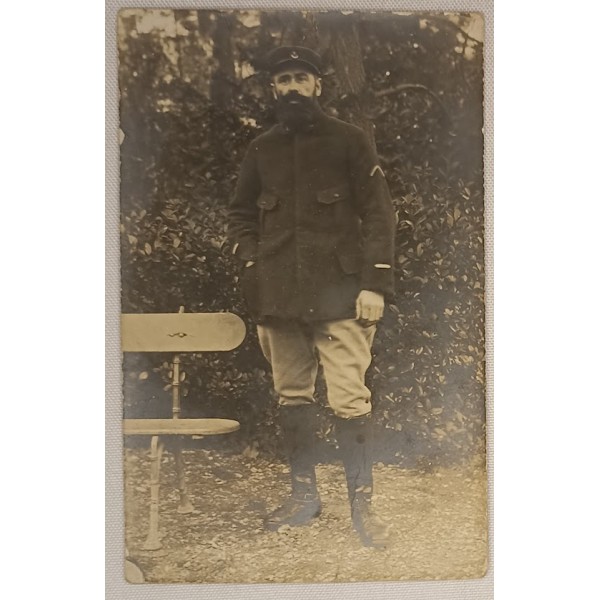 Carte photo soldat Sous...