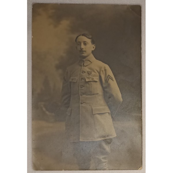 Carte photo soldat 88ème...