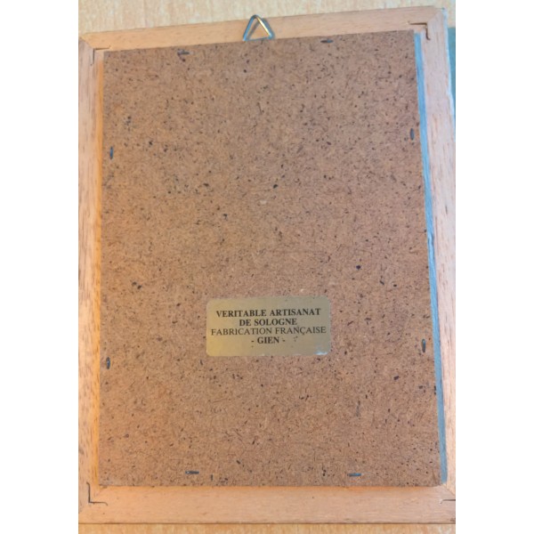 Cadre Faïence de Gien...