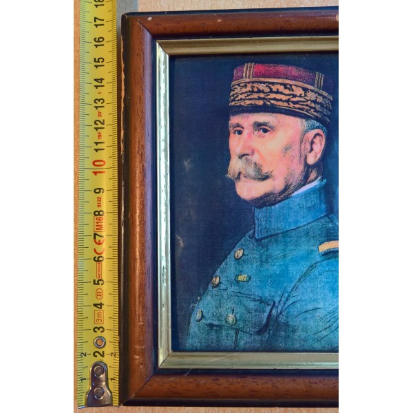 Cadre Faïence de Gien Maréchal Pétain