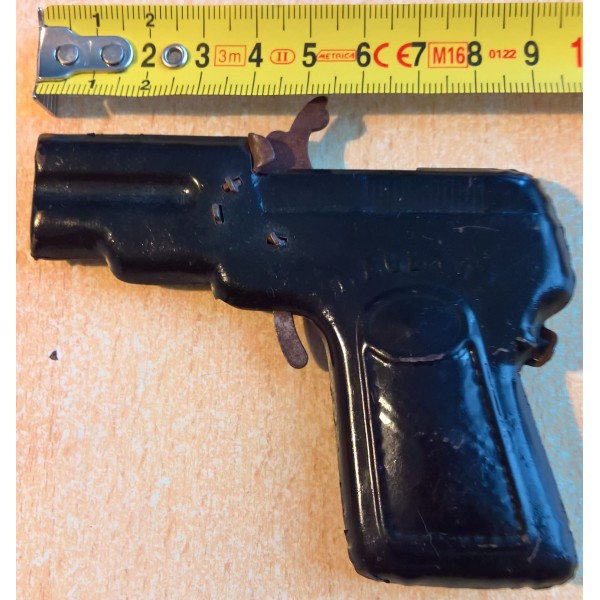 Jouet en tôle Pistolet à amorces Magenta