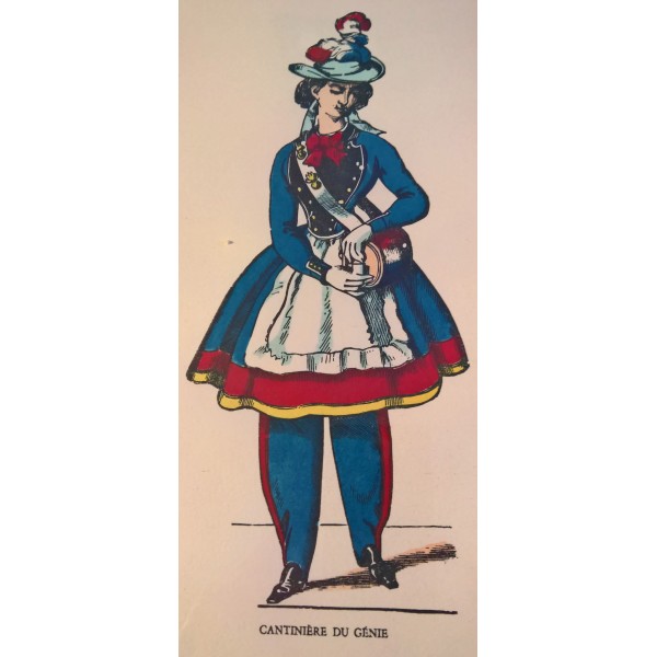 Cadre "La cantinière du Génie"