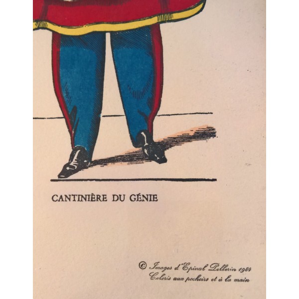 Cadre "La cantinière du Génie"