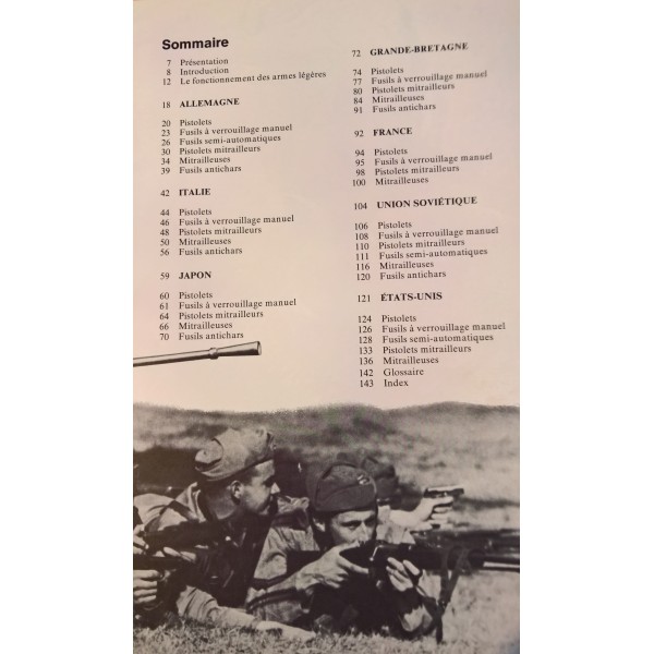 Livre "Armes légères de la seconde guerre mondiale "
