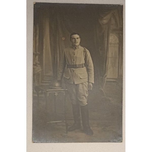Carte photo soldat 15ème...