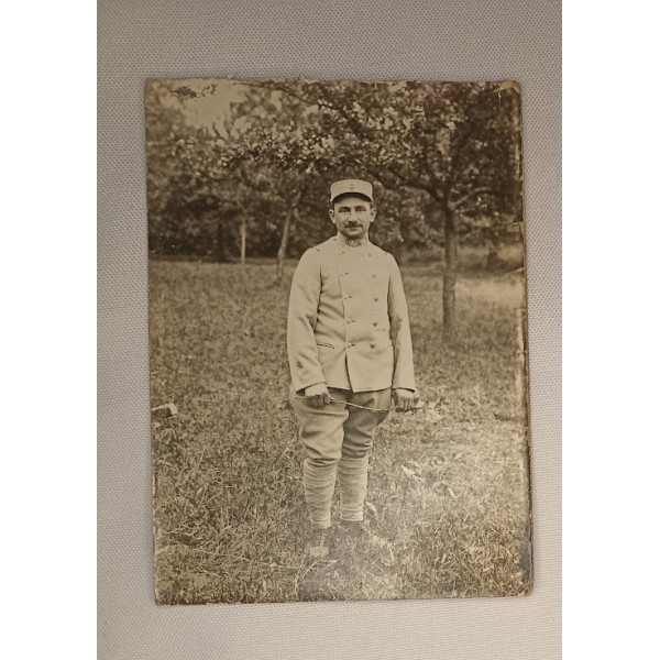 Carte photo soldat 53ème...