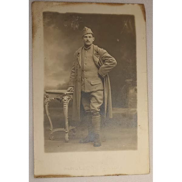 Carte photo soldat du 46ème...