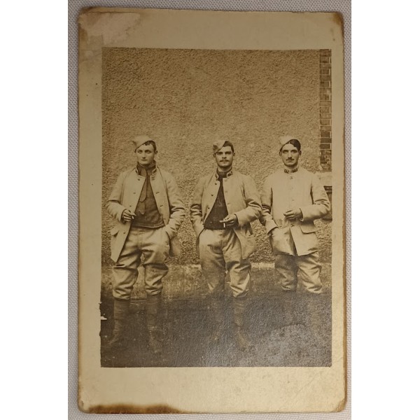 Carte photo soldats du...