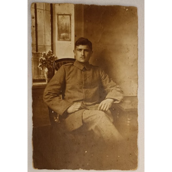 Carte photo soldat Allemand...