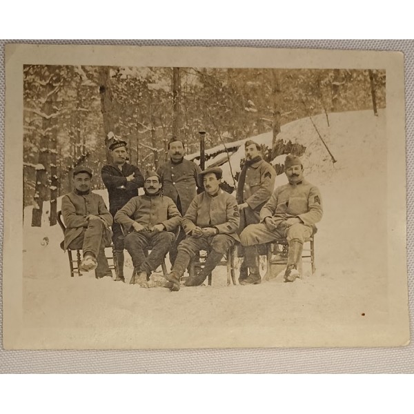 Photo groupe de soldats...