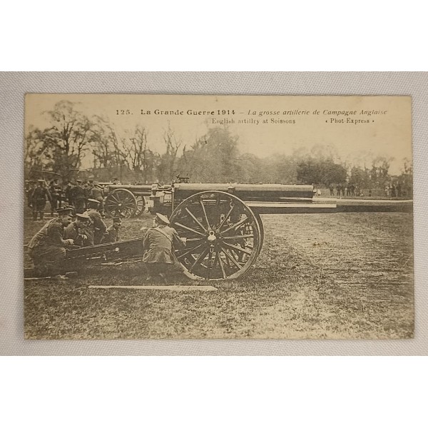 Carte postal soldats...