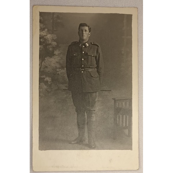 Carte photo soldat Anglais...