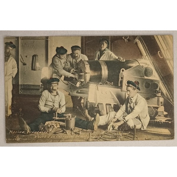 Carte postal marins...