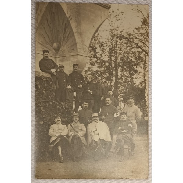 Carte photo Officier...