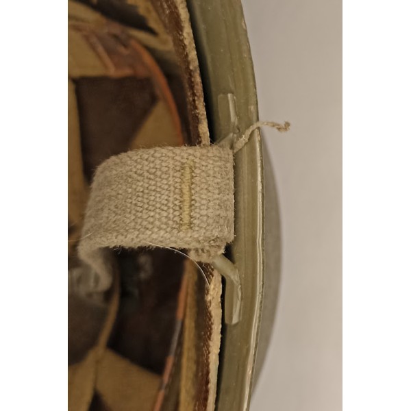 Casque français model TTA 1951complet 1959 guerre Algérie