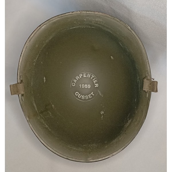 Casque français model TTA 1951complet 1959 guerre Algérie